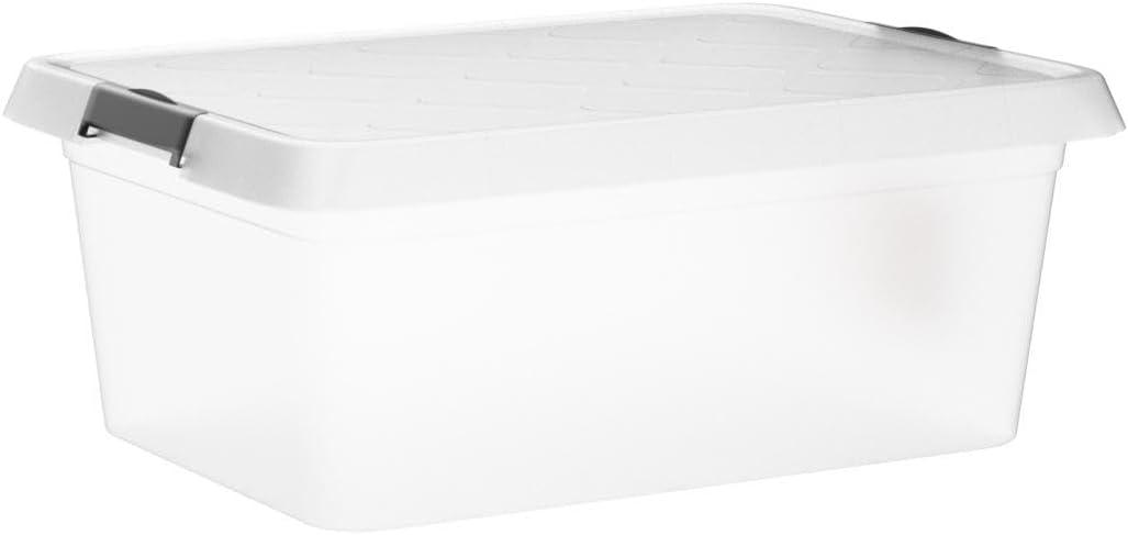 Boîtes de Rangement Empilables 12,5L - Lot de 4