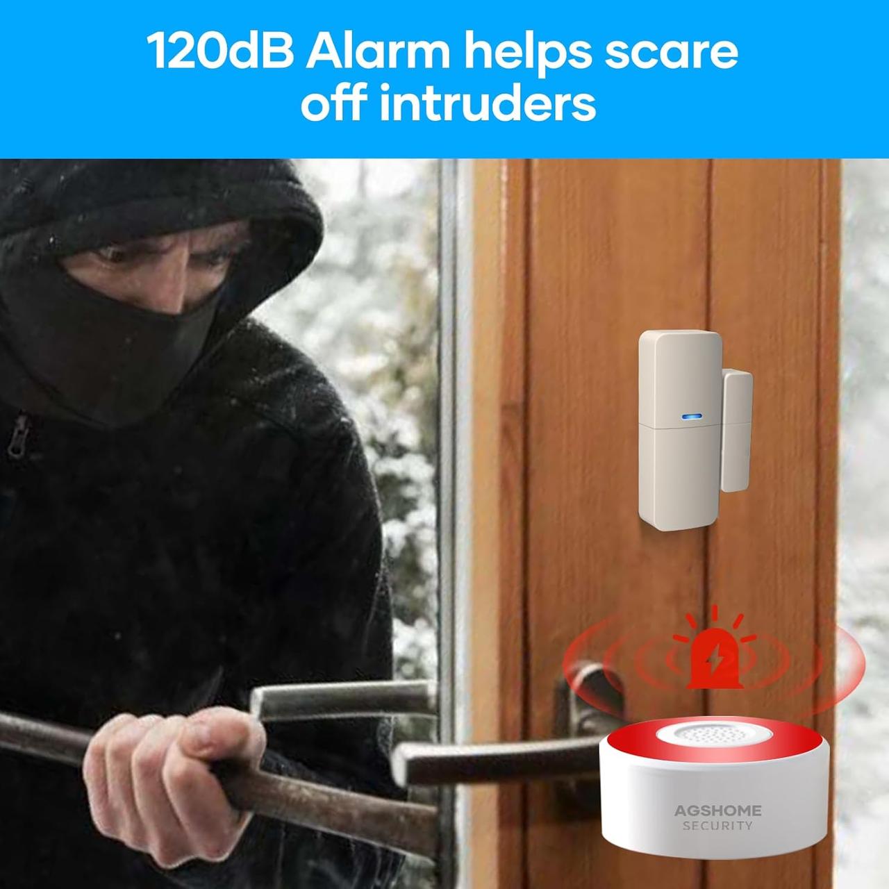 Alarme Maison Intelligente AGSHOME WiFi