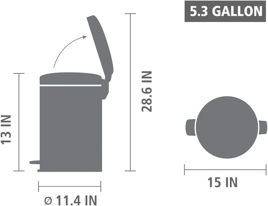 Poubelle Brabantia NewIcon - Élégance et Durabilité