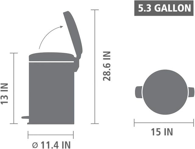 Poubelle Brabantia NewIcon - Élégance et Durabilité