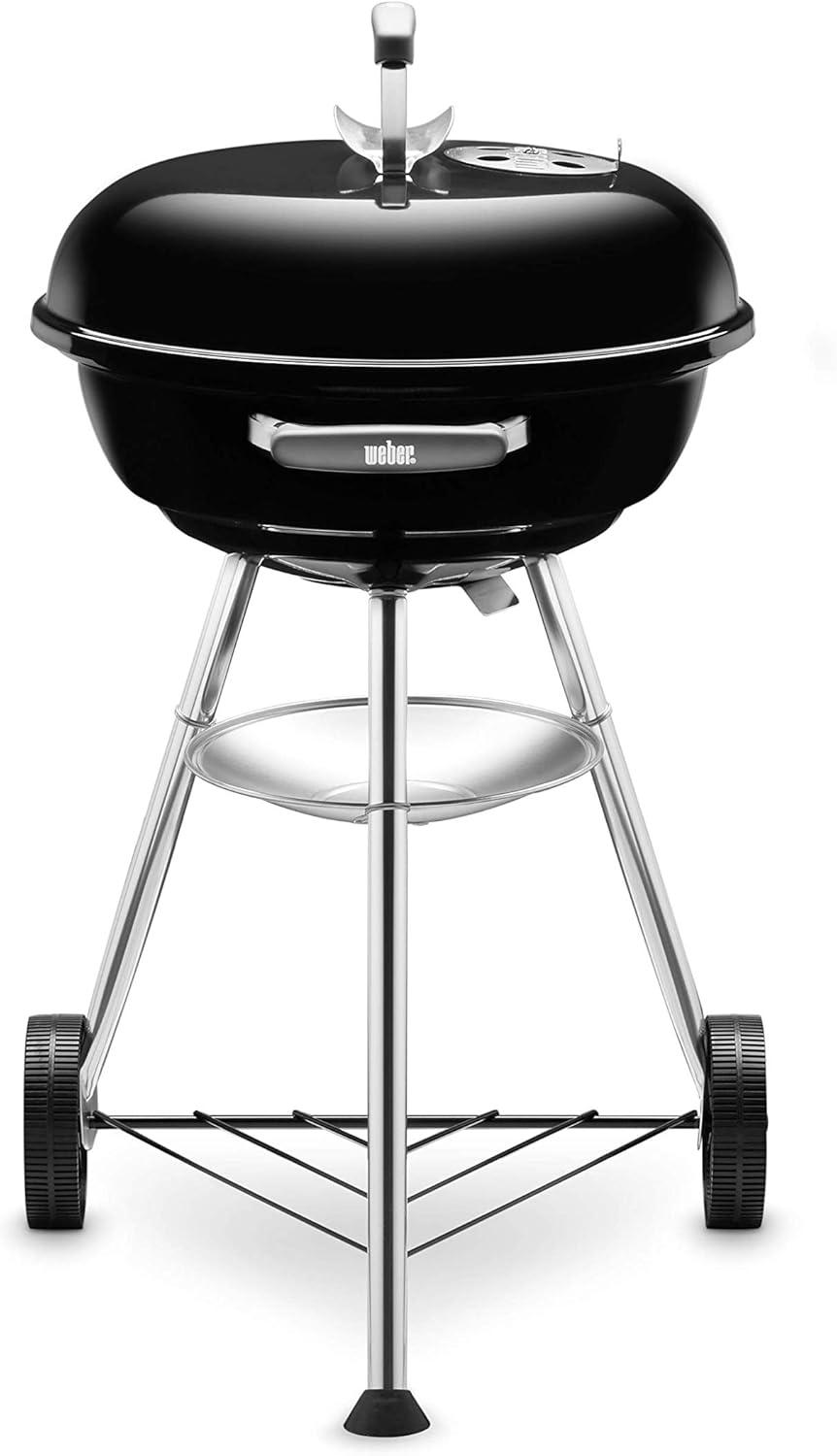 Weber Compact Kettle 47cm: Barbecue au Charbon de Bois
