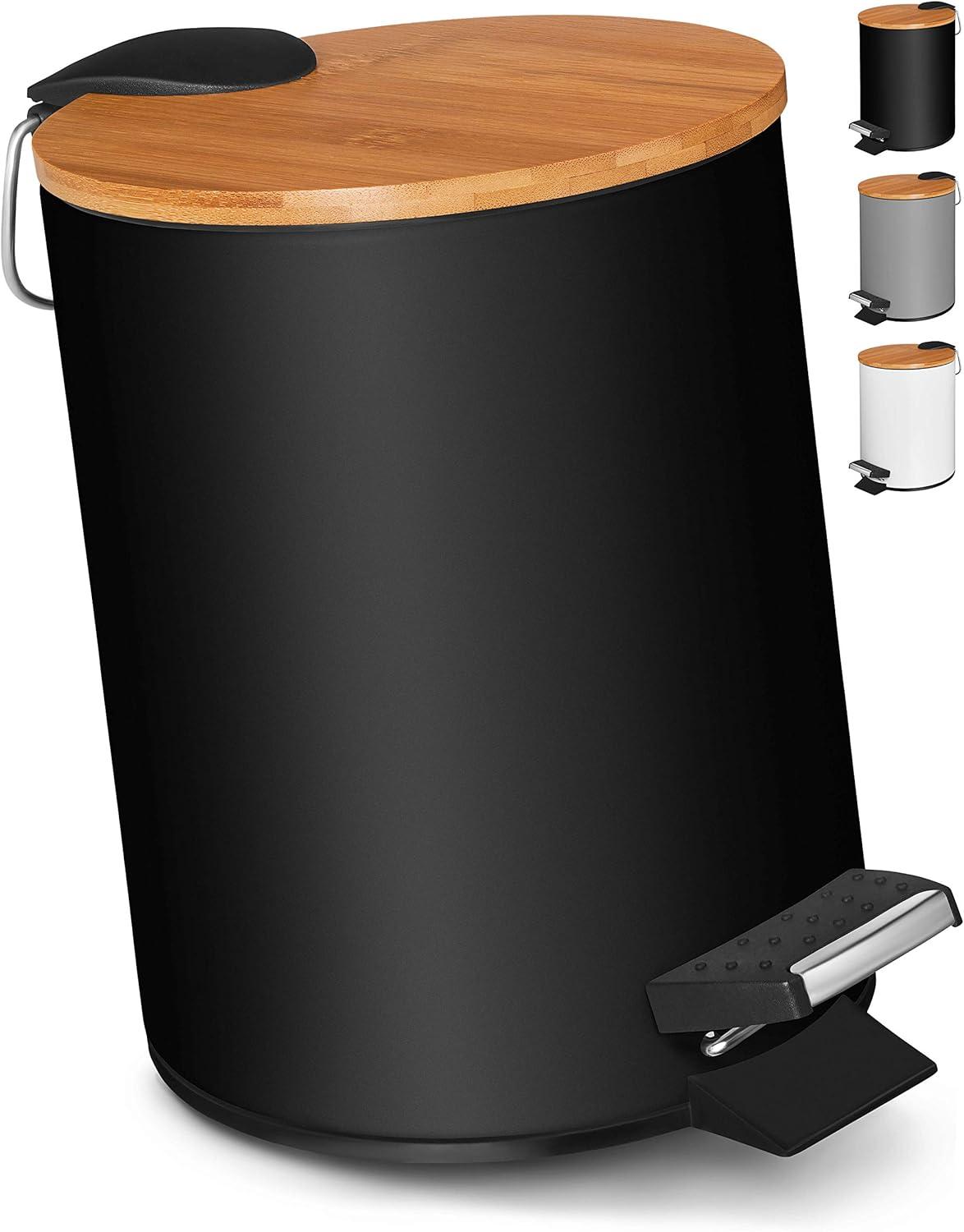 Poubelle Salle de Bain 3L VMbathrooms - Design Élégant & Fermeture Silencieuse