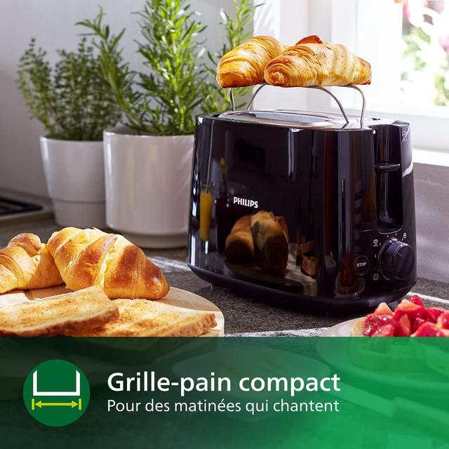 Philips Daily Collection Grille-pain – 2 tranches