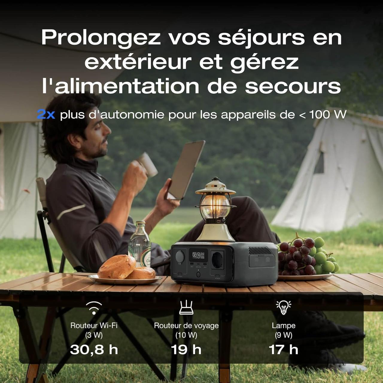 Station électrique portable River 3 - EcoFlow