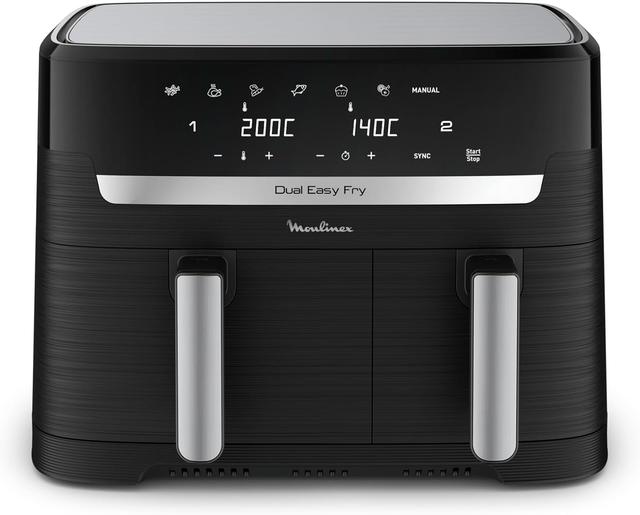 Moulinex Easy Fry Dual - Friteuse Air 8,3L