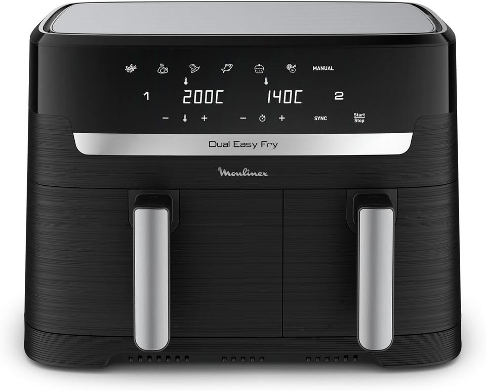 Moulinex Easy Fry Dual - Friteuse Air 8,3L