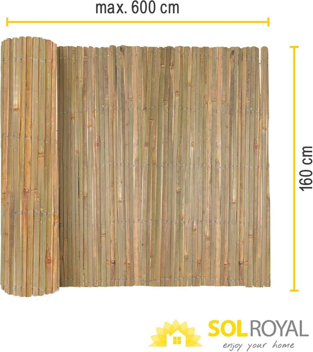Canisse Bambou SolVision B89 - Brise-Vue Jardin Terrasse