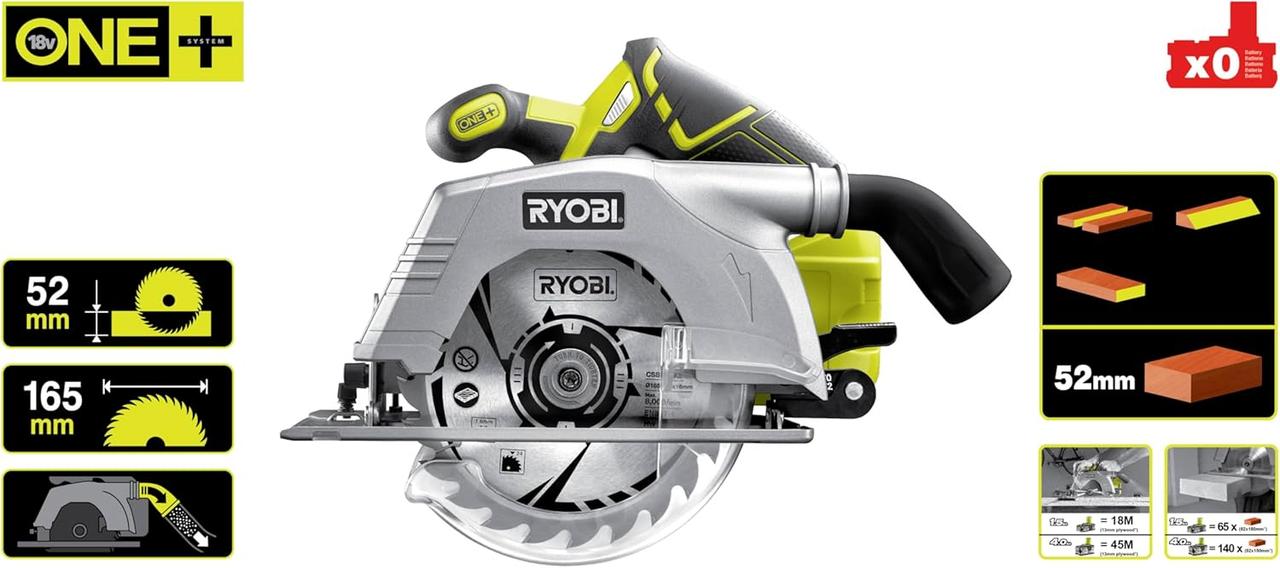 Scie Circulaire RYOBI 18V - Puissance et Précision