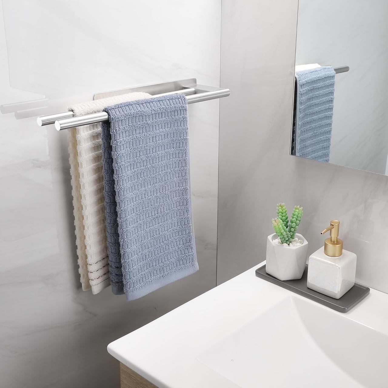 Porte-Serviettes Salle de Bain OETAMS - Acier Inoxydable
