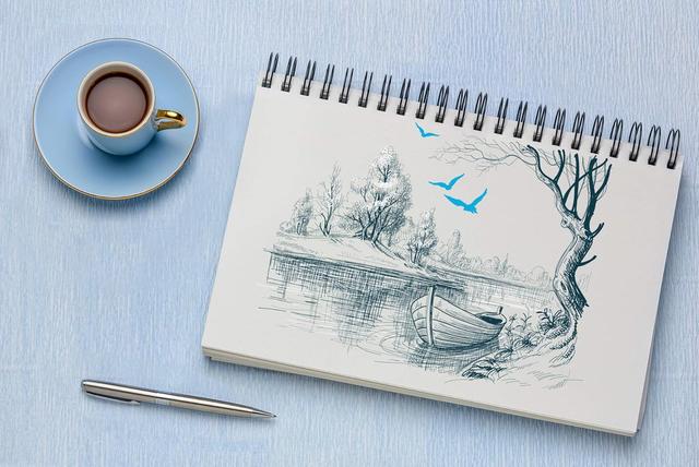 Carnet Dessin A4 Relié 200gsm