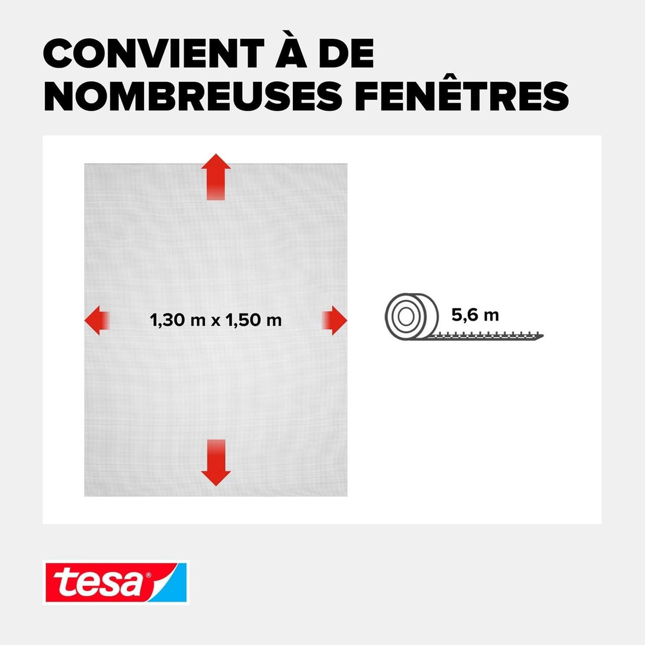 Tesa Insect Stop - Moustiquaire Auto-Agrippante