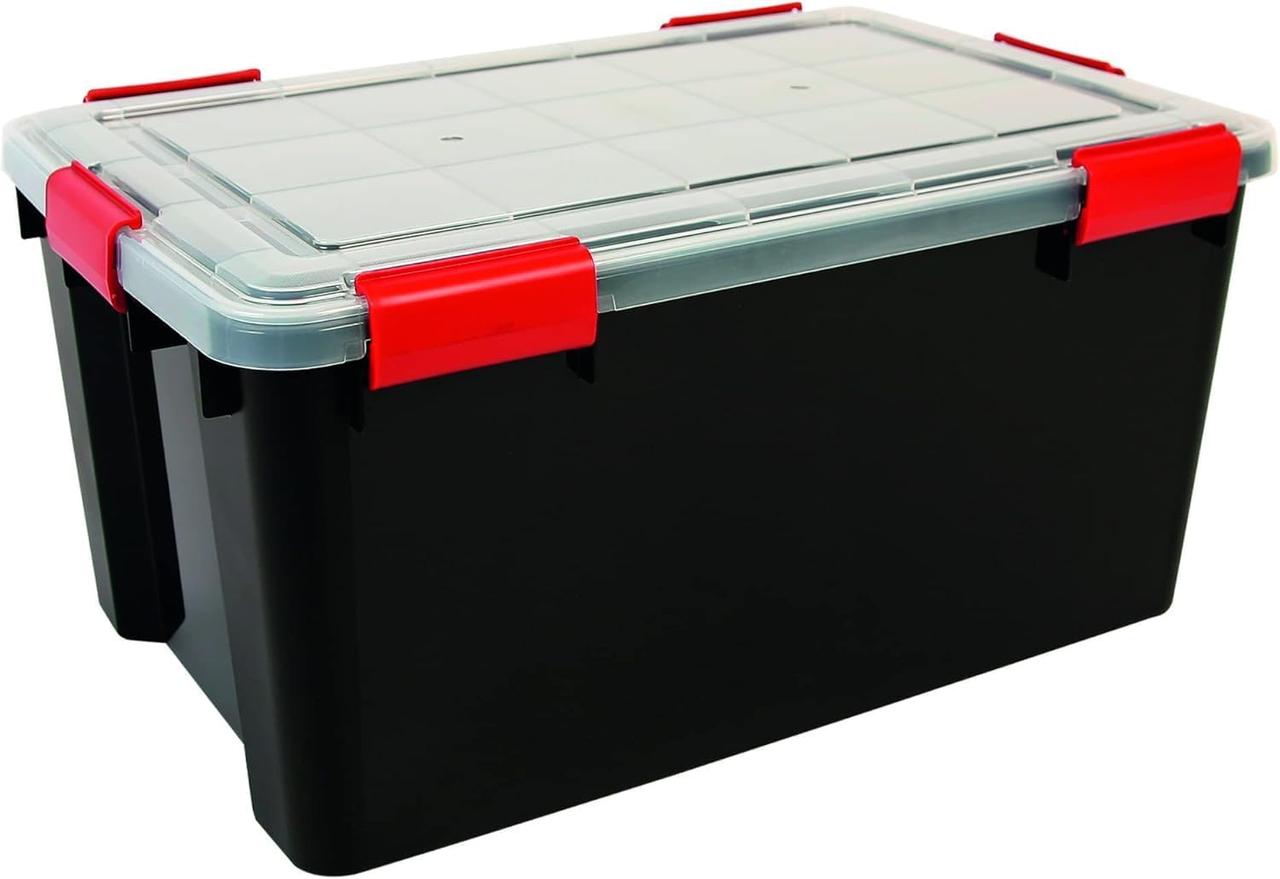 Boîtes de Rangement Hermétiques Iris Ohyama 50L - Lot de 2