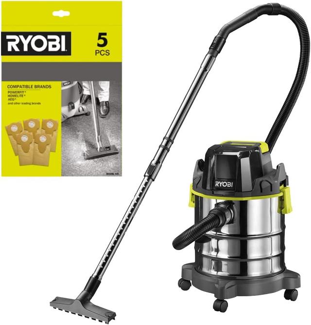 RYOBI Aspirateur Eau et Poussière 18V ONE+