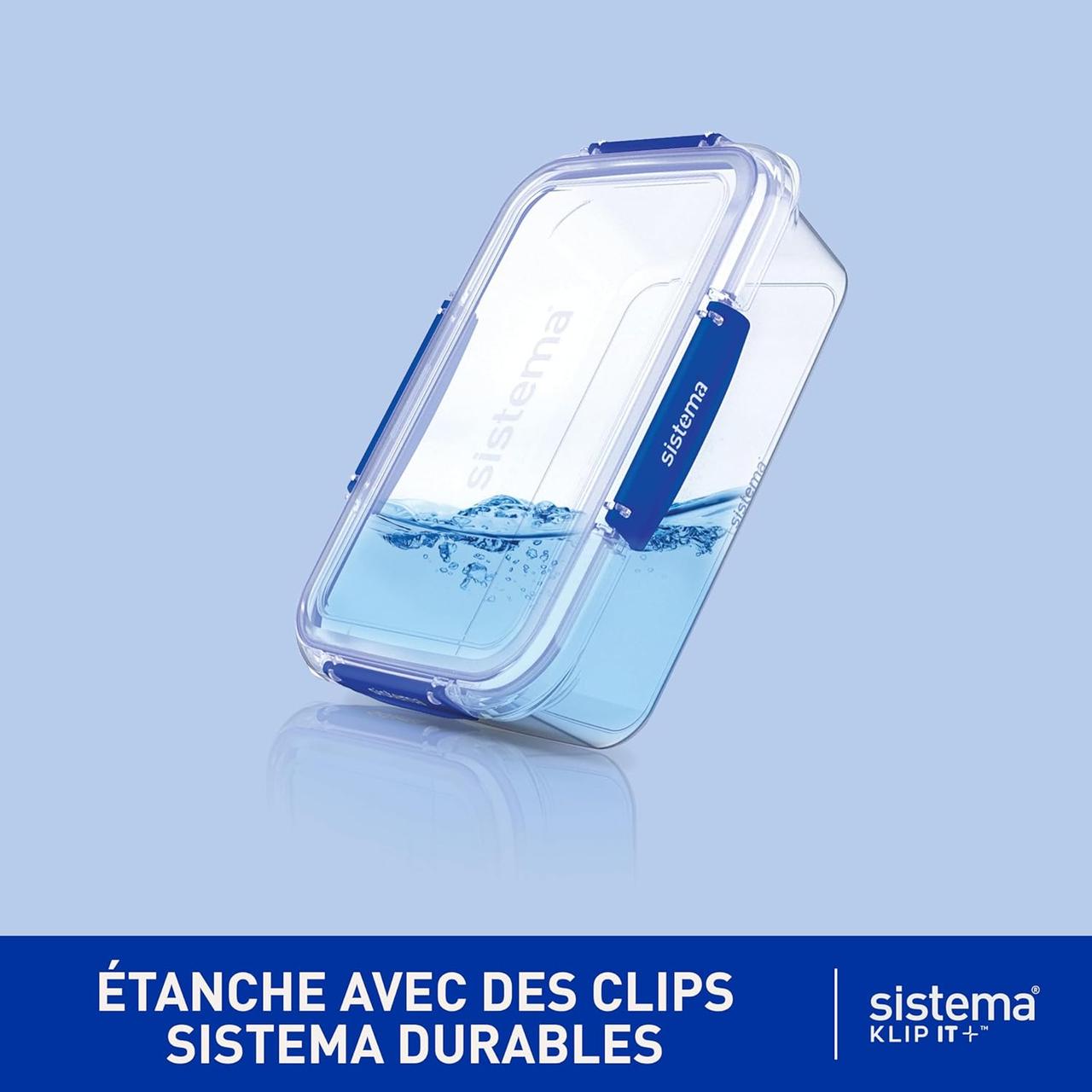 Sistema KLIP IT PLUS Boîtes Alimentaires 2,2L - 3 Pièces