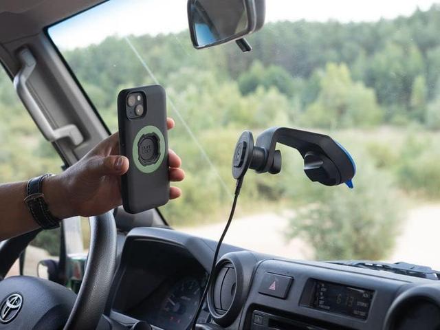 Support Voiture Quad Lock - Fixation Téléphone Sûre