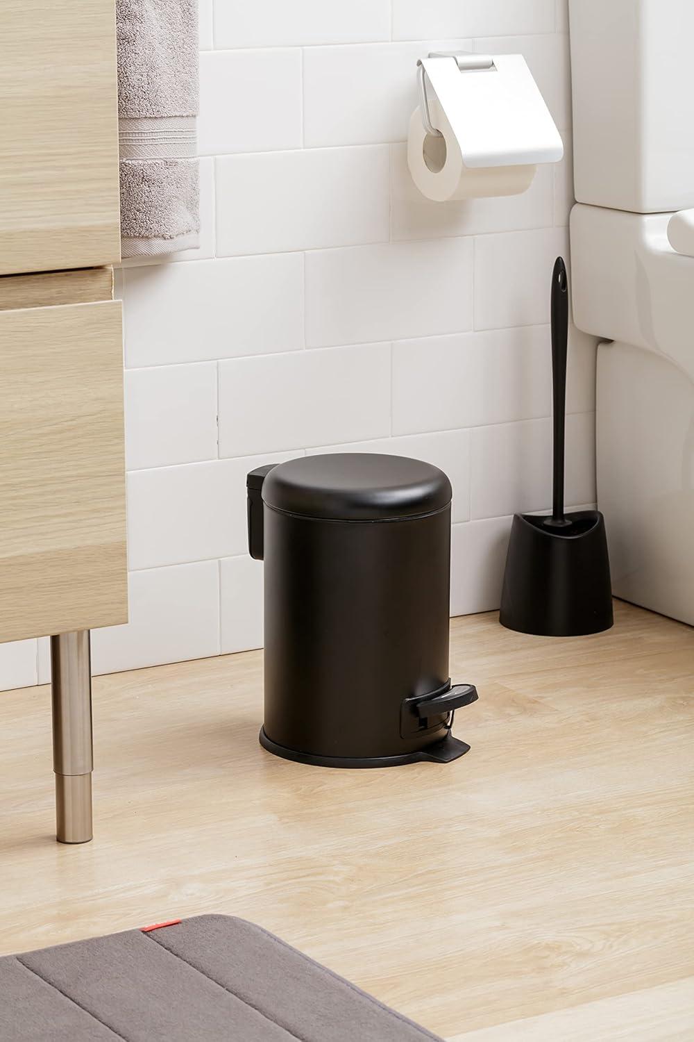 Poubelle Salle de Bain TATAY - Acier Inox 3L