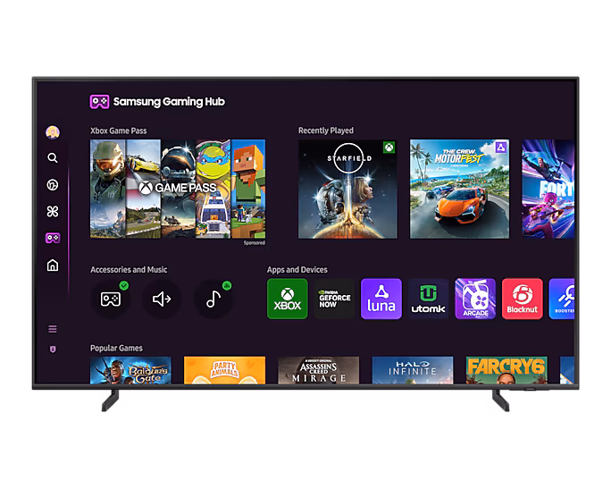 Samsung Téléviseur TQ43Q60D 43" (43 Pouces) QLED 4K Smart TV