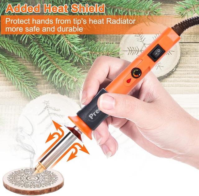 Kit Pyrogravure Bois Preciva - Gravure sur Bois et Cuir