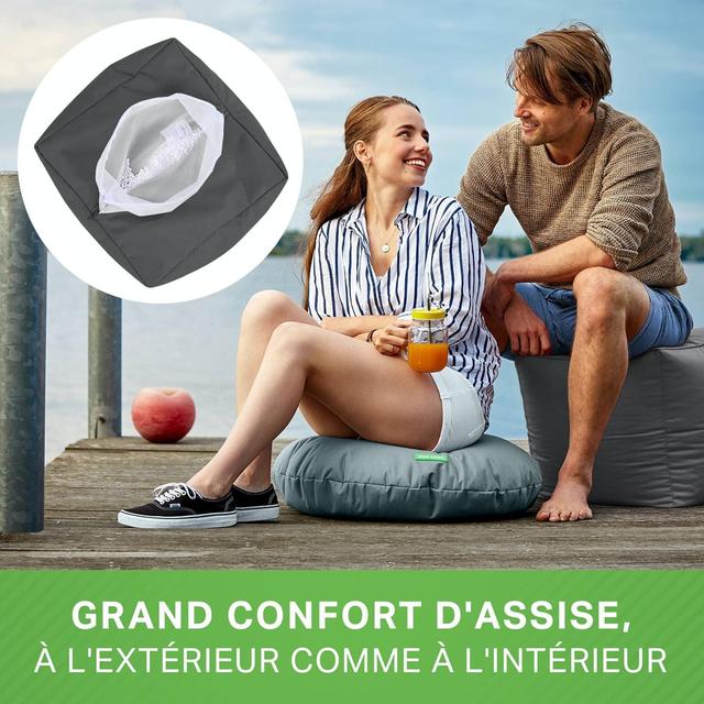 Pouf Tabouret Green Bean© 40x40x40cm
