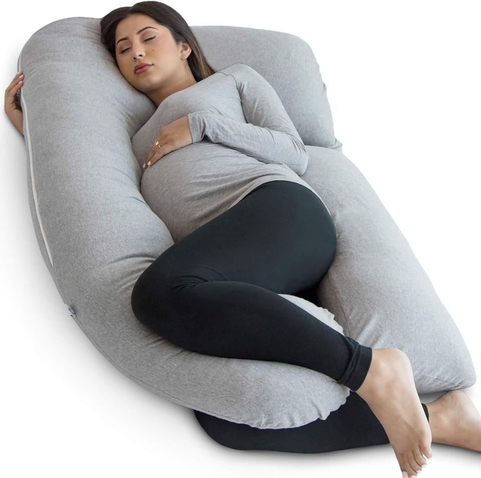 Coussin de Grossesse Pharmedoc - Soutien Dorsal, Jambes & Hanches