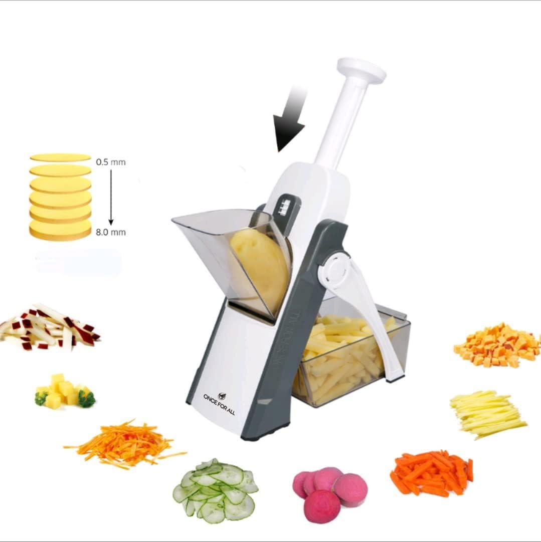 Mandoline ONCE FOR ALL - Coupe Légumes Multifonction