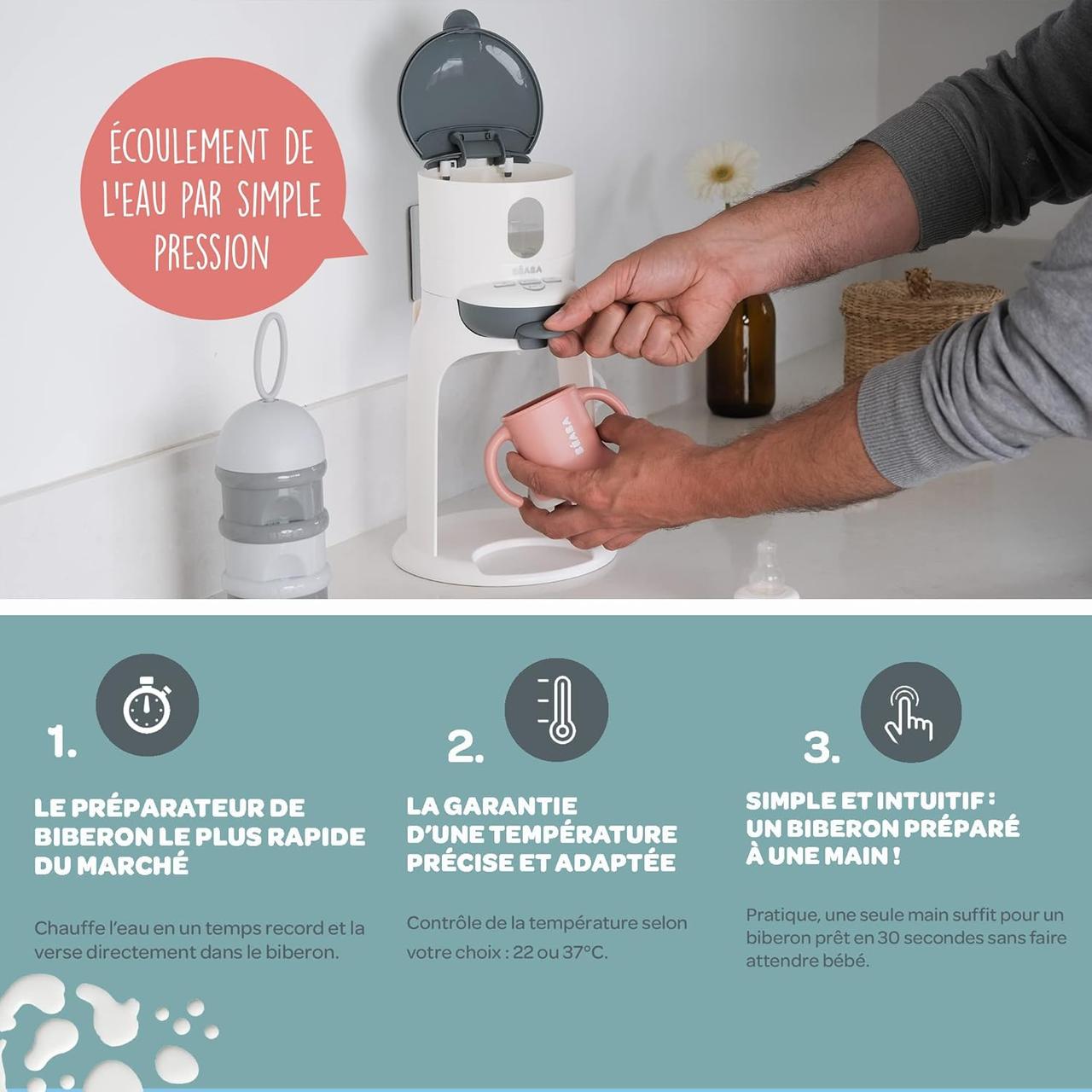Béaba Bib'Expresso - Préparateur de Biberon Instantané