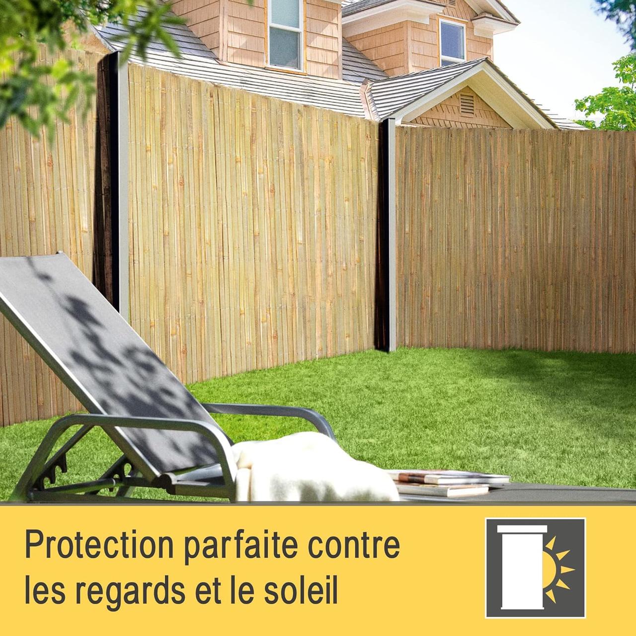 Canisse Bambou SolVision B89 - Brise-Vue Jardin Terrasse