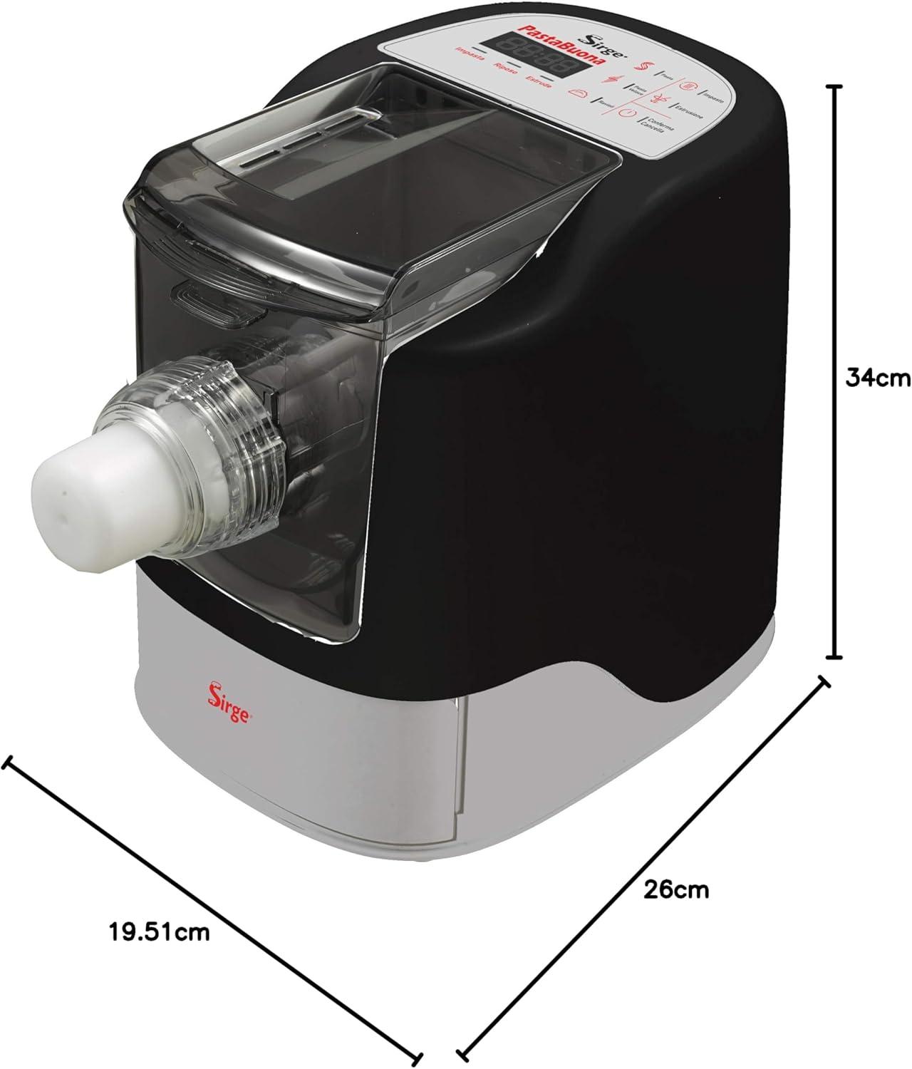 Machine à pâtes Sirge PastaBuona - 13 trafiles - Kit Raviolis et Pain Offert
