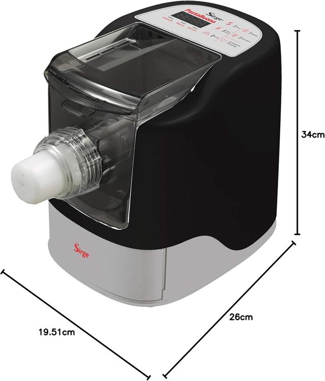 Machine à pâtes Sirge PastaBuona - 13 trafiles - Kit Raviolis et Pain Offert