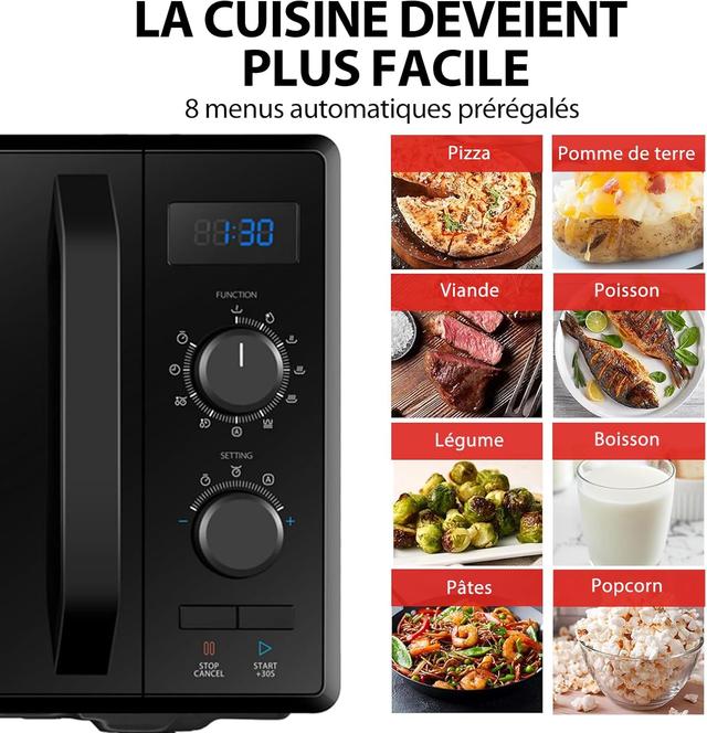 Four Micro-ondes Toshiba 900W - Grill 1050W - 23L