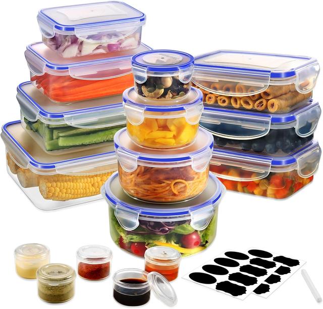 Boîtes Conservation Alimentaire YASHE - 32 Pièces