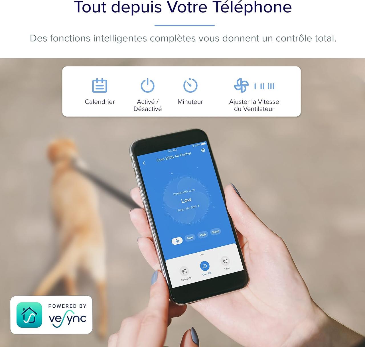 Purificateur d'Air LEVOIT Core 200S