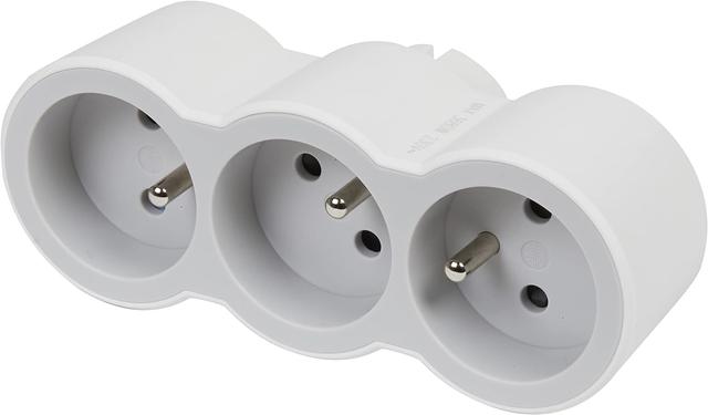 Multiprise Legrand - 3 Prises avec Terre - Sécurité Enfant