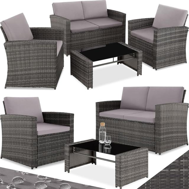 Salon de Jardin 4 Places TecTake®