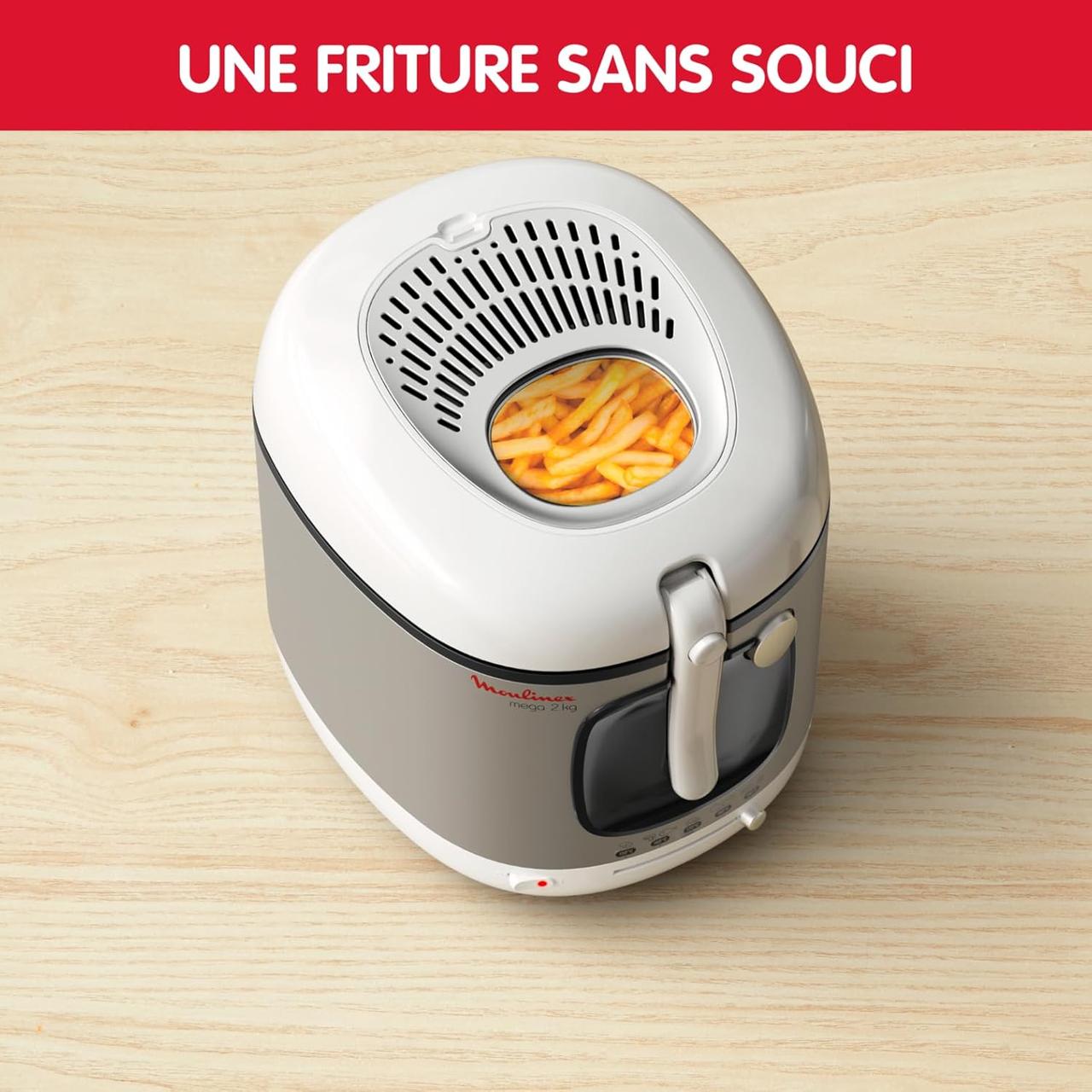 Friteuse Moulinex Mega AM480070 - Cuve 3L