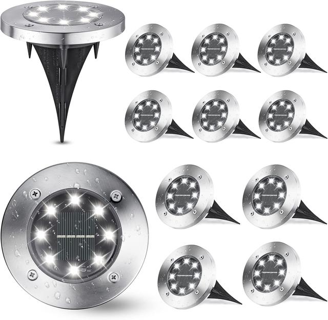 Lampes Solaires Extérieures Joomer - 12 Pièces