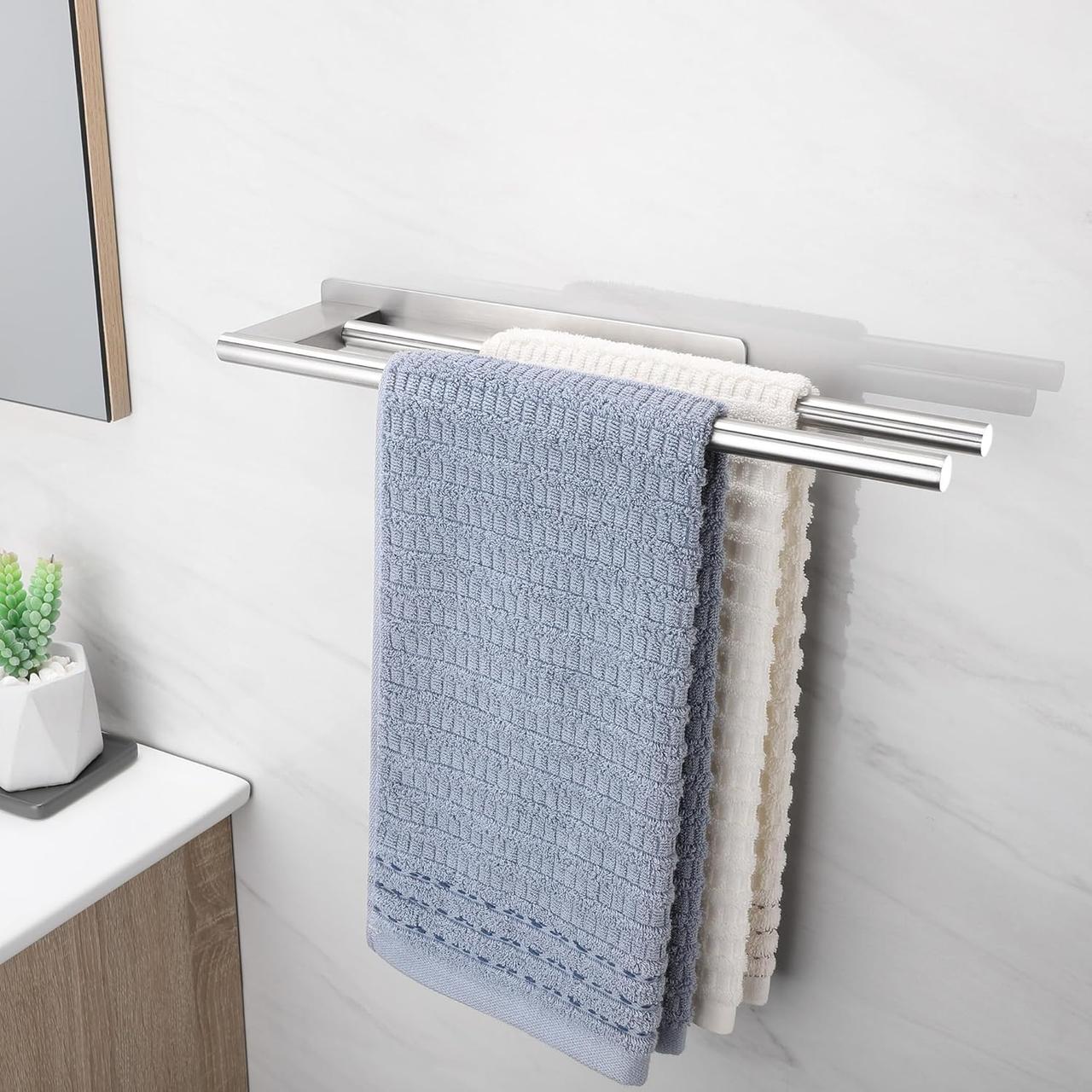 Porte-Serviettes Salle de Bain OETAMS - Acier Inoxydable