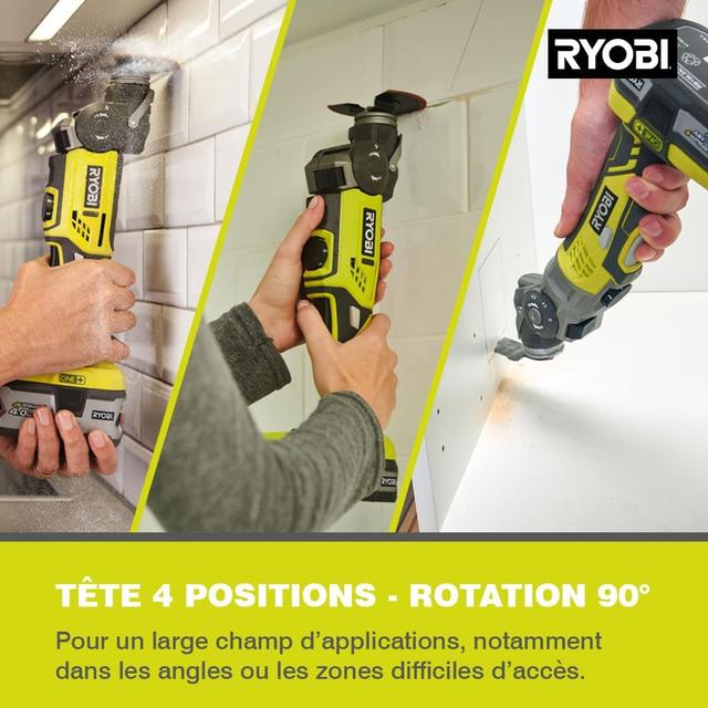 Outil Multifonctions Ryobi 18V One+ R18MT-0