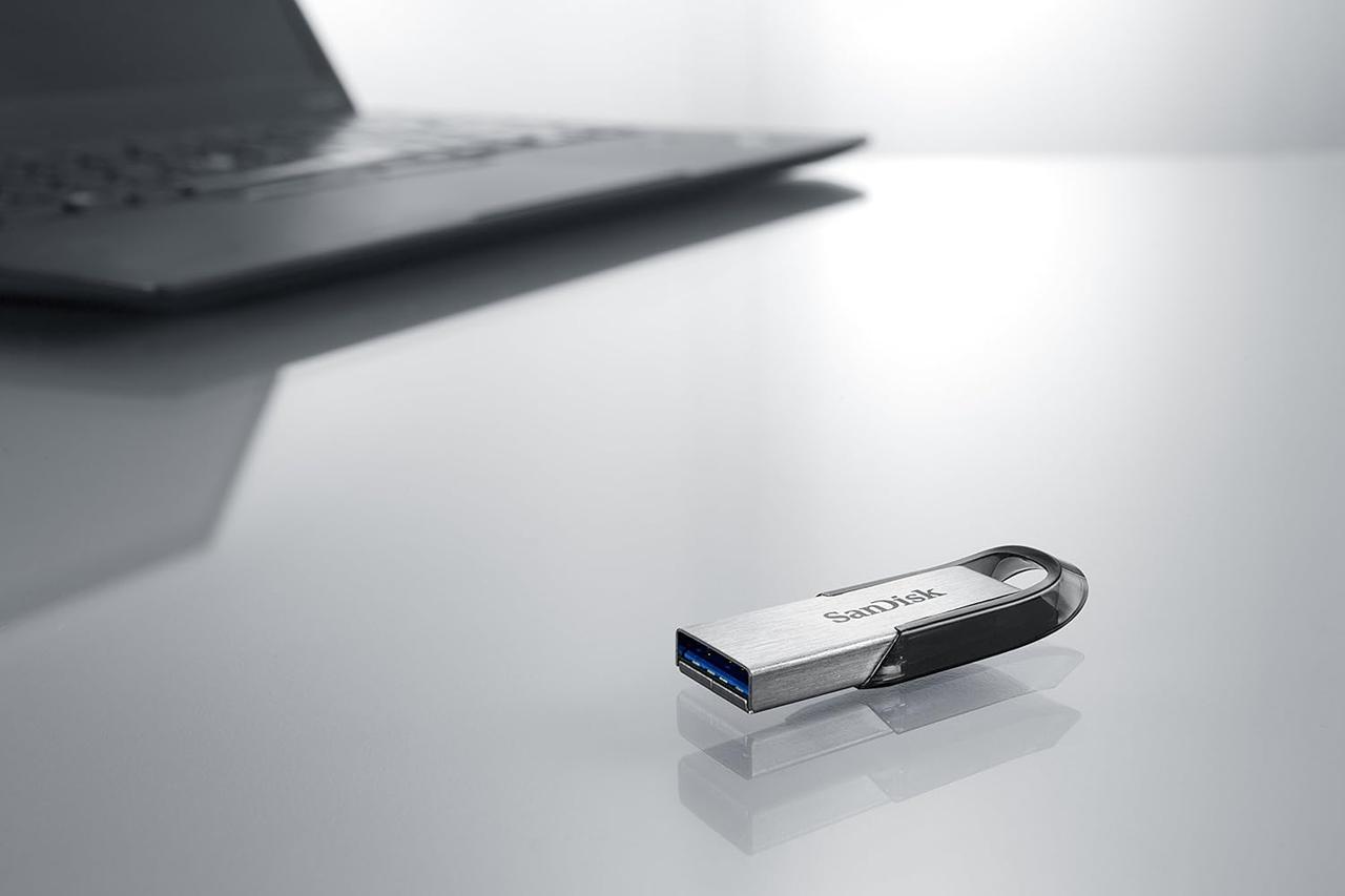 Clé USB SanDisk Ultra Flair 128Go - Vitesse Éclair