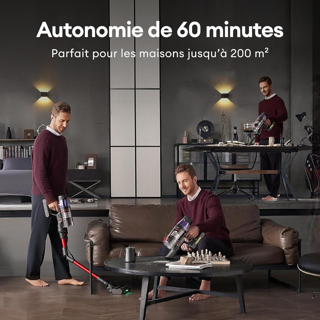 Aspirateur Balai Ultenic U16 Flex - Puissant et Sans Fil