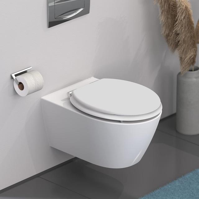 Abattant WC Schütte avec Frein de Chute - Blanc