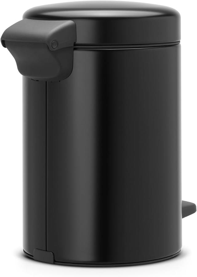 Poubelle Brabantia 3L Noir - Fermeture Silencieuse