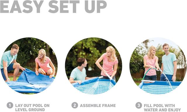 Piscine Intex Metal Frame Junior 4,5m x 2,2m