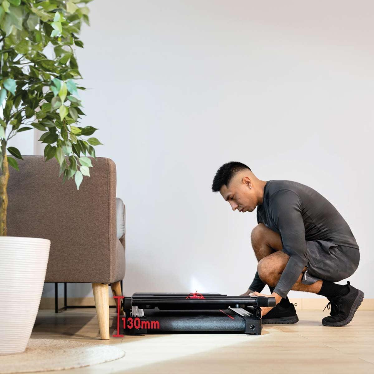 Tapis de Course FITFIU Fitness MC-160: Compact, Puissant & Pliable