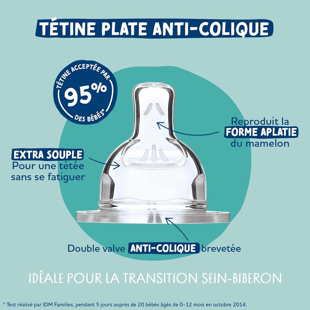 Kit Naissance Dodie: 6 Biberons Anti-Coliques + Sucette