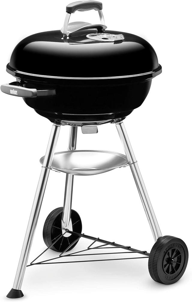 Weber Compact Kettle 47cm: Barbecue au Charbon de Bois