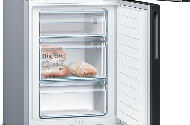 Bosch KGV36VBEAS: Réfrigérateur Congélateur Noir - Offre Exclusive