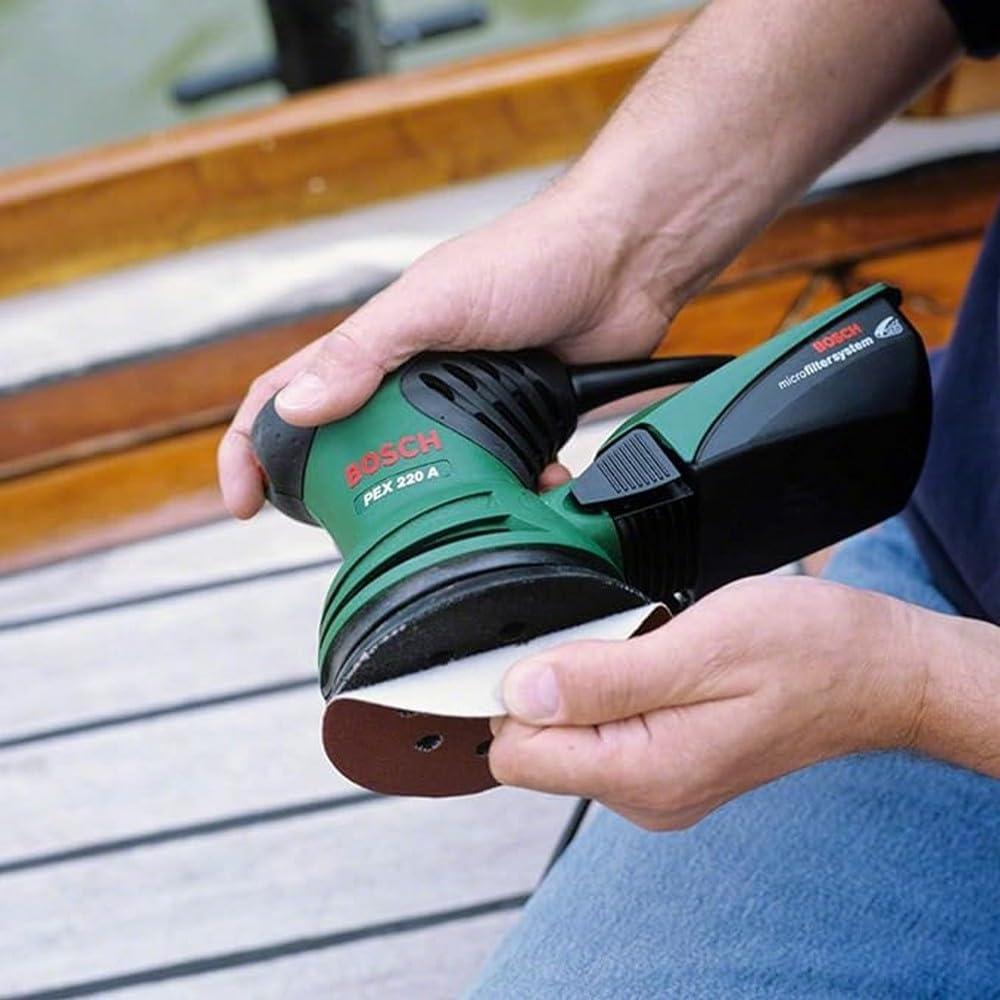 Bosch Ponceuse Excentrique PEX 220 A - Prix Bas