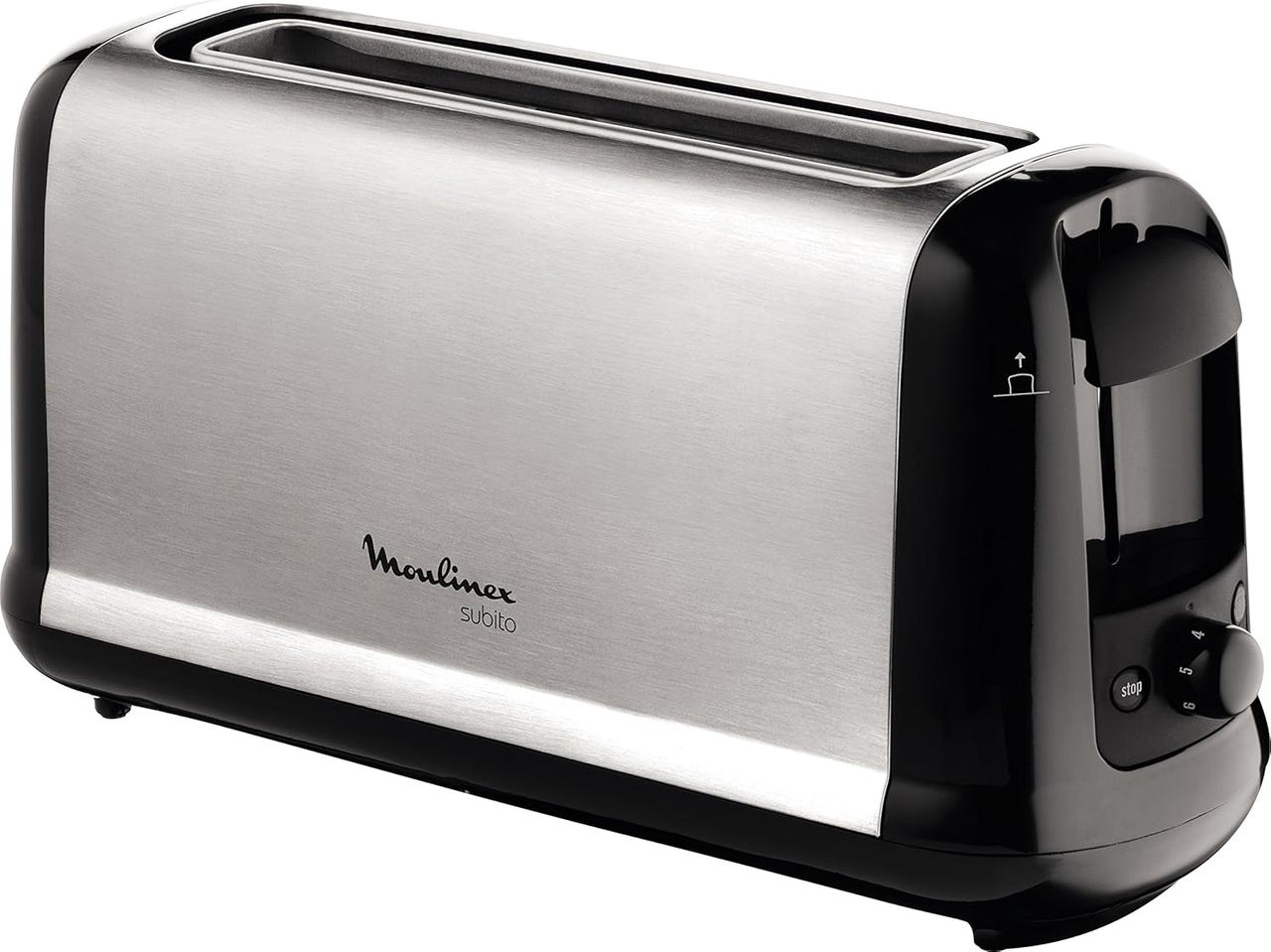 Grille-pain Moulinex Subito Inox - 1 longue fente