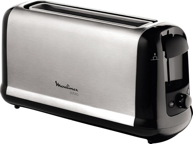Grille-pain Moulinex Subito Inox - 1 longue fente